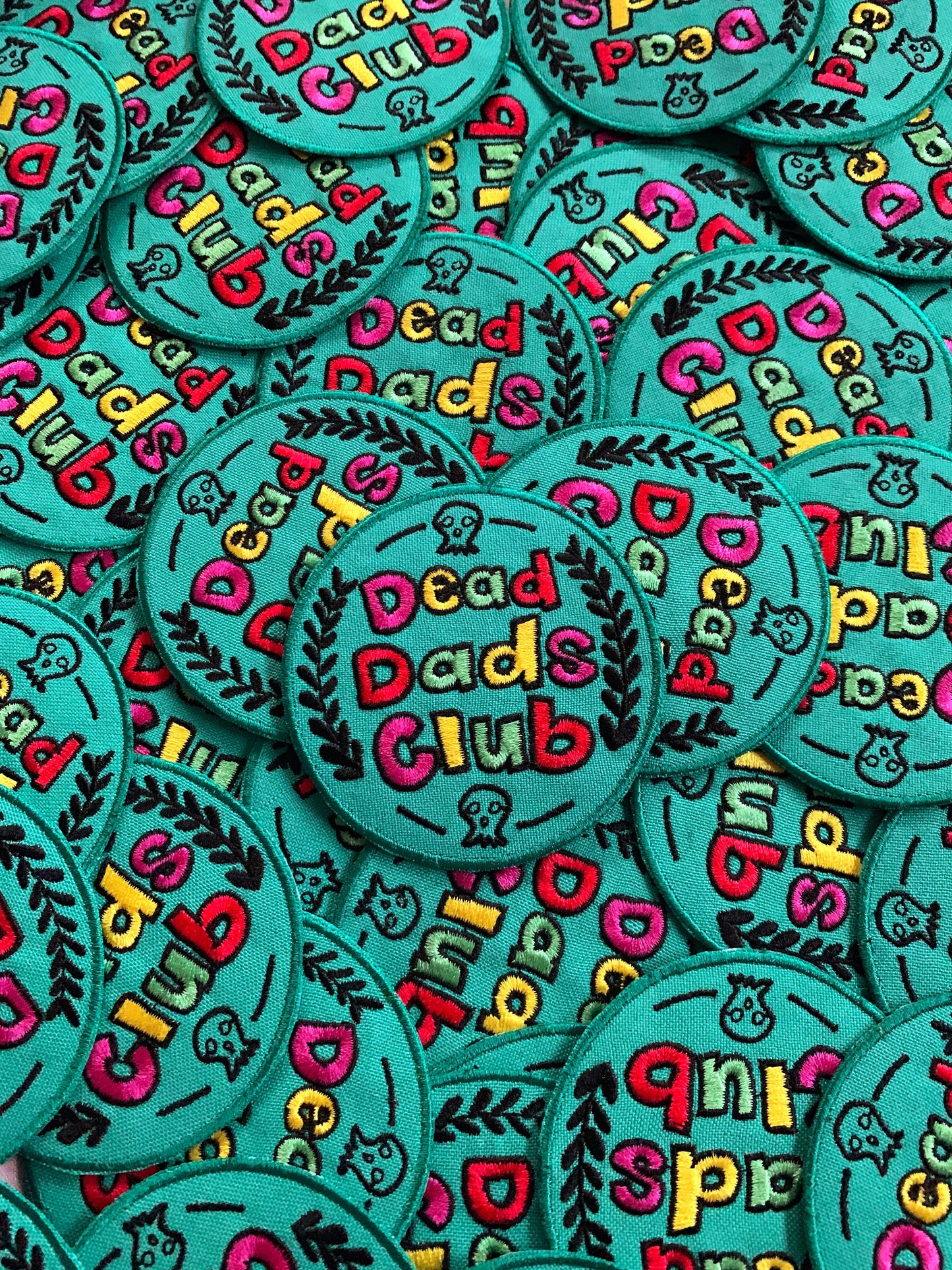 Dead Dad's Club Iron-on Patch