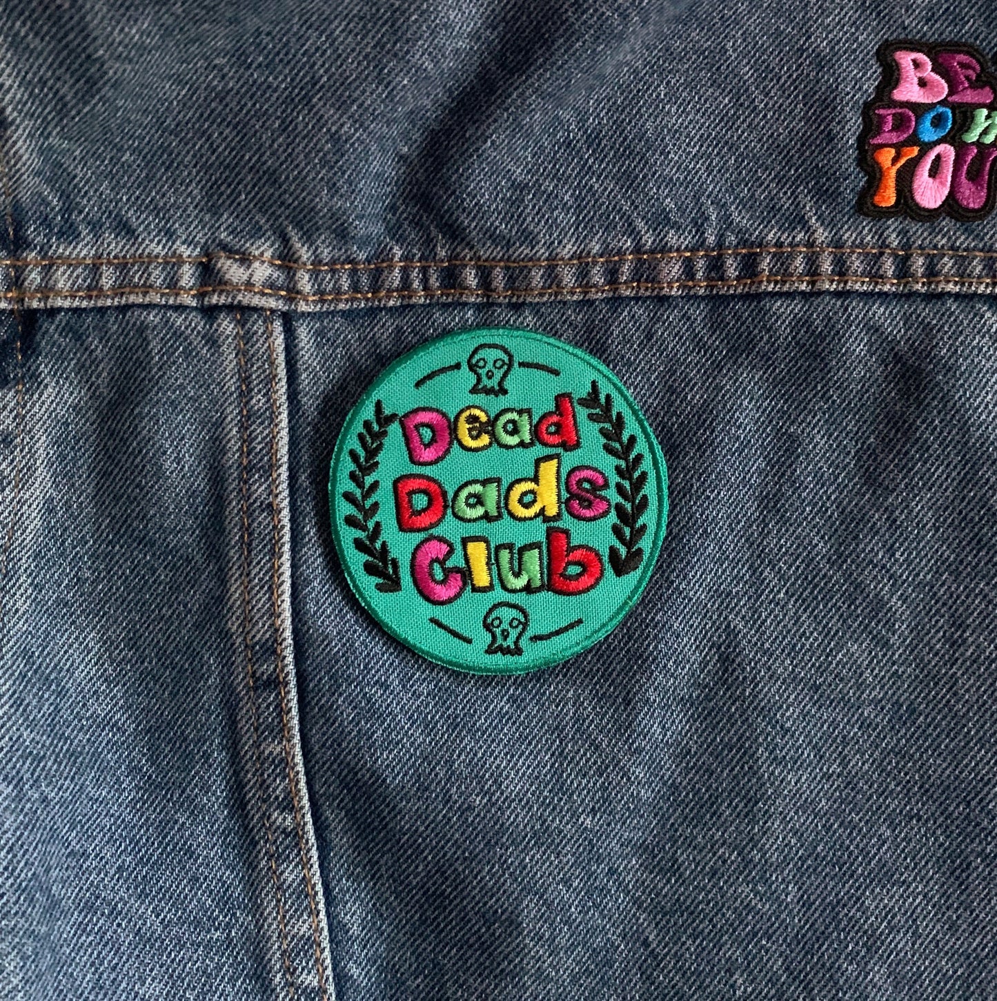 Dead Dad's Club Iron-on Patch