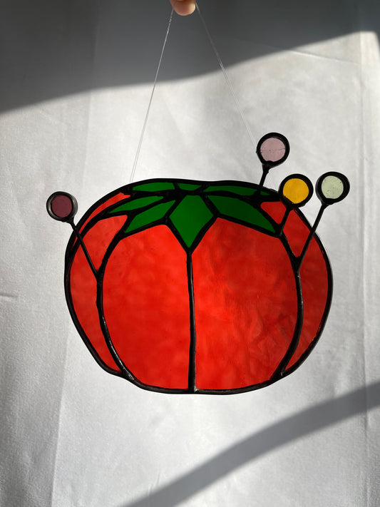 Red Tomato Pincushion