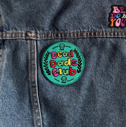 Dead Dad's Club Iron-on Patch